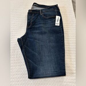 Old Navy Dark Blue Flare & Wide Leg Jeans